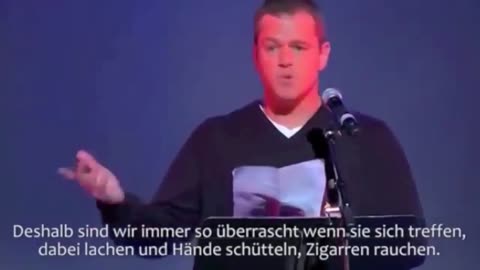 Civil Obedience -Matt Damon recites Howard Zinn (German Subtitle)