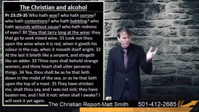 TCR-Christians and Alcohol, do they mix?