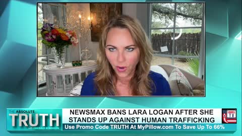 Lara Logan respond to Newsmax after they ban her from the Network