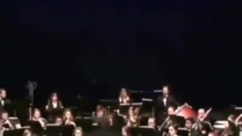 Music. he has funny job