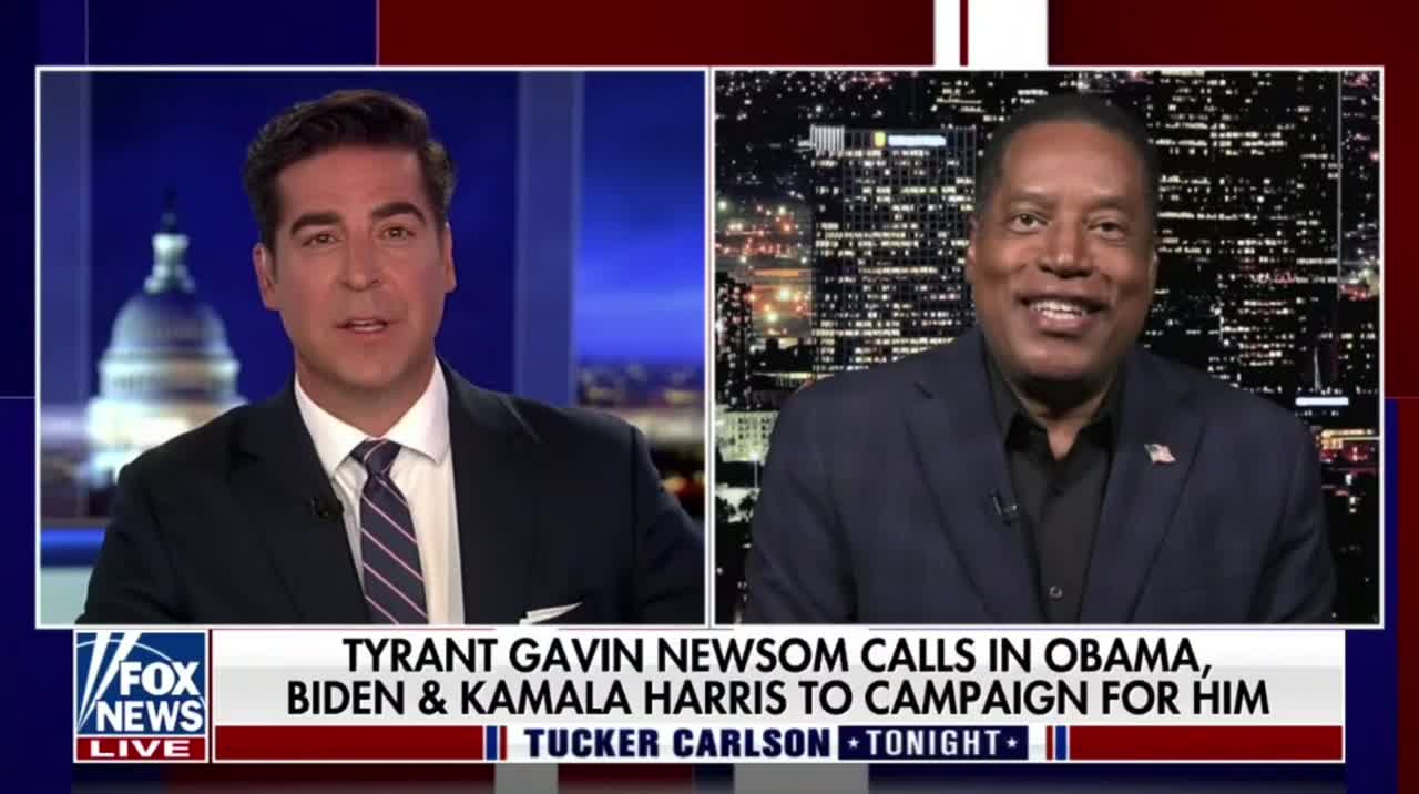 Larry Elder discusses having eggs thrown at him, as well as his run for governor of California