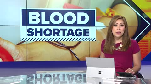 Blood supply dangerously low in San Antonio