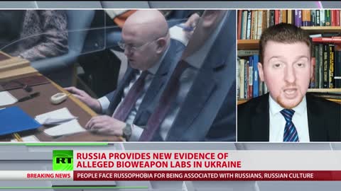 Presented further evidence biological weapons being made by US & Nato