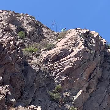 Climbing down Picachu