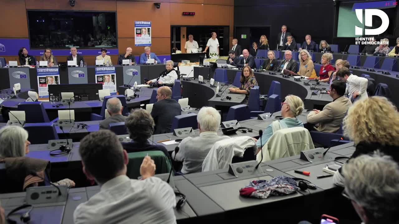 Conférence du Professeur Perronne au Parlement européen de Strasbourg