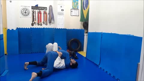 Jiu-Jitsu - Passagem de guarda amassando!