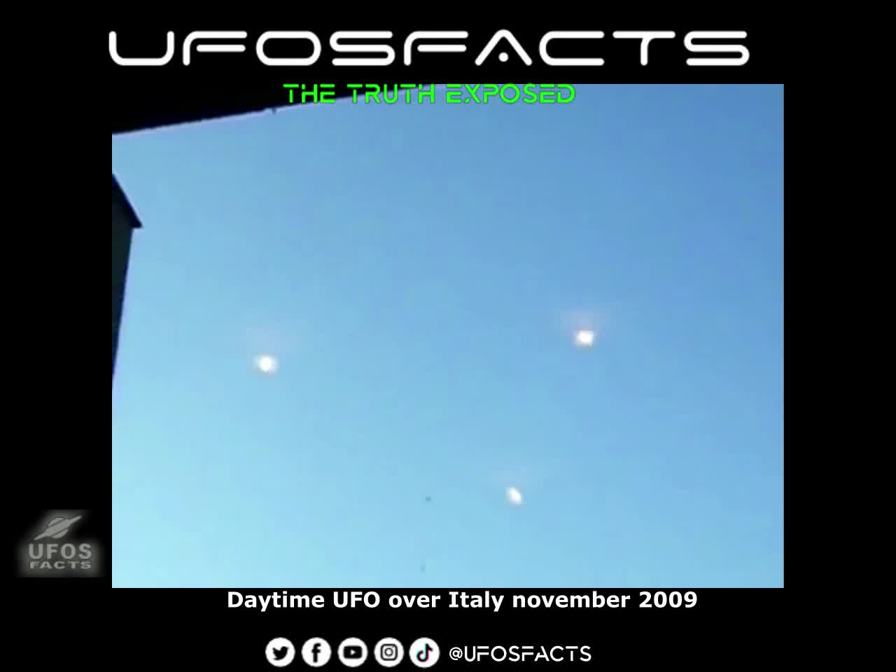 Daytime UFO over Italy november 2009