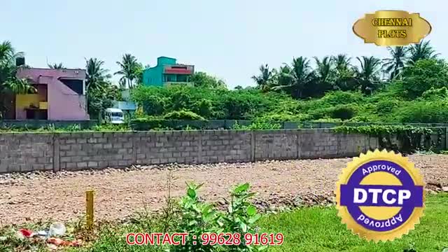 DTCP Approved Plot For Sale ⛳️ Near Velammal School Guduvanchery |