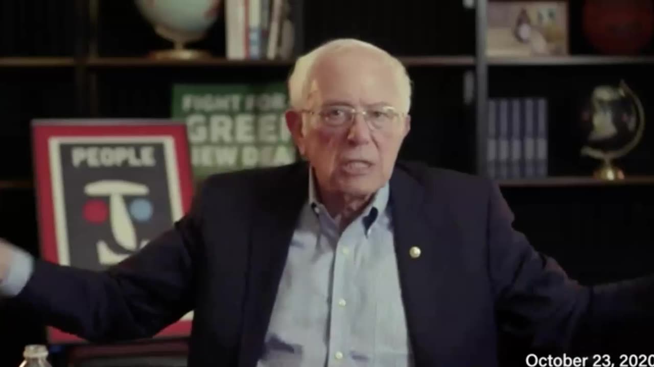 Bernie Sanders Predicts the Stopping of Counting on Election Night at 10:00 PM