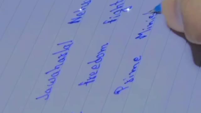 How to write beautiful writings