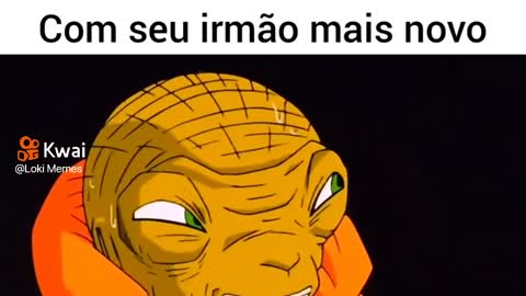 Quando vc não se dá bem com seu irmão mais novo kkk