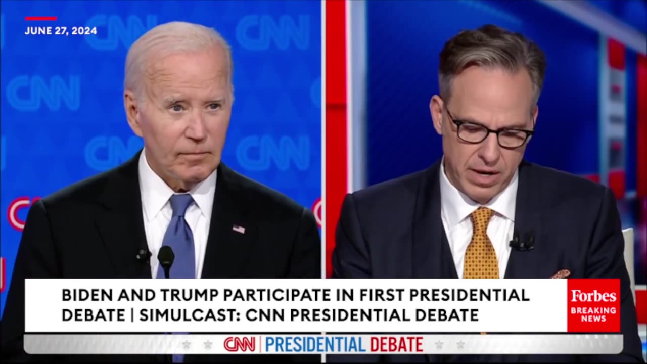 He Wants To Get Rid Of Social Security- Biden Takes Aim At Trump During First Presidential Debate