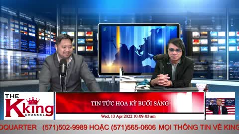 TIN TỨC HOA KỲ BUỔI SÁNG - 04/13/2022 - The KING Channel