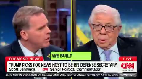 Scott Jennings expertly DESTROYS CNN critics of Trump’s Defense Secretary pick.