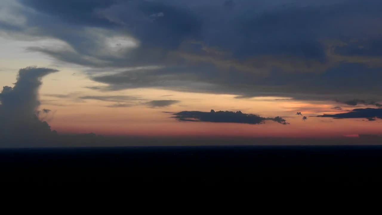 Kool sunset/cloud formations. (Replay, and see other things going on)