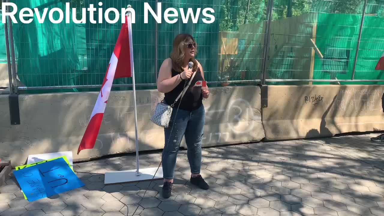 Raw video: Toronto weekly freedom rally