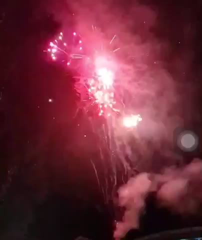beautiful fireworks display