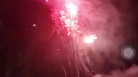 beautiful fireworks display