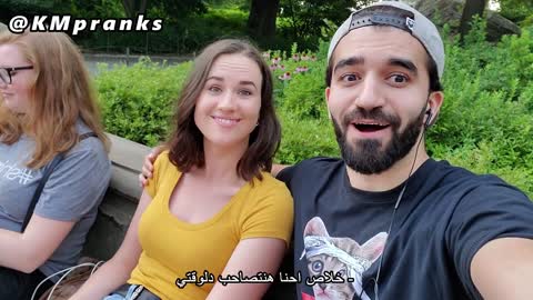 Hugging strangers 2 مقلب حضن مع سيلفي