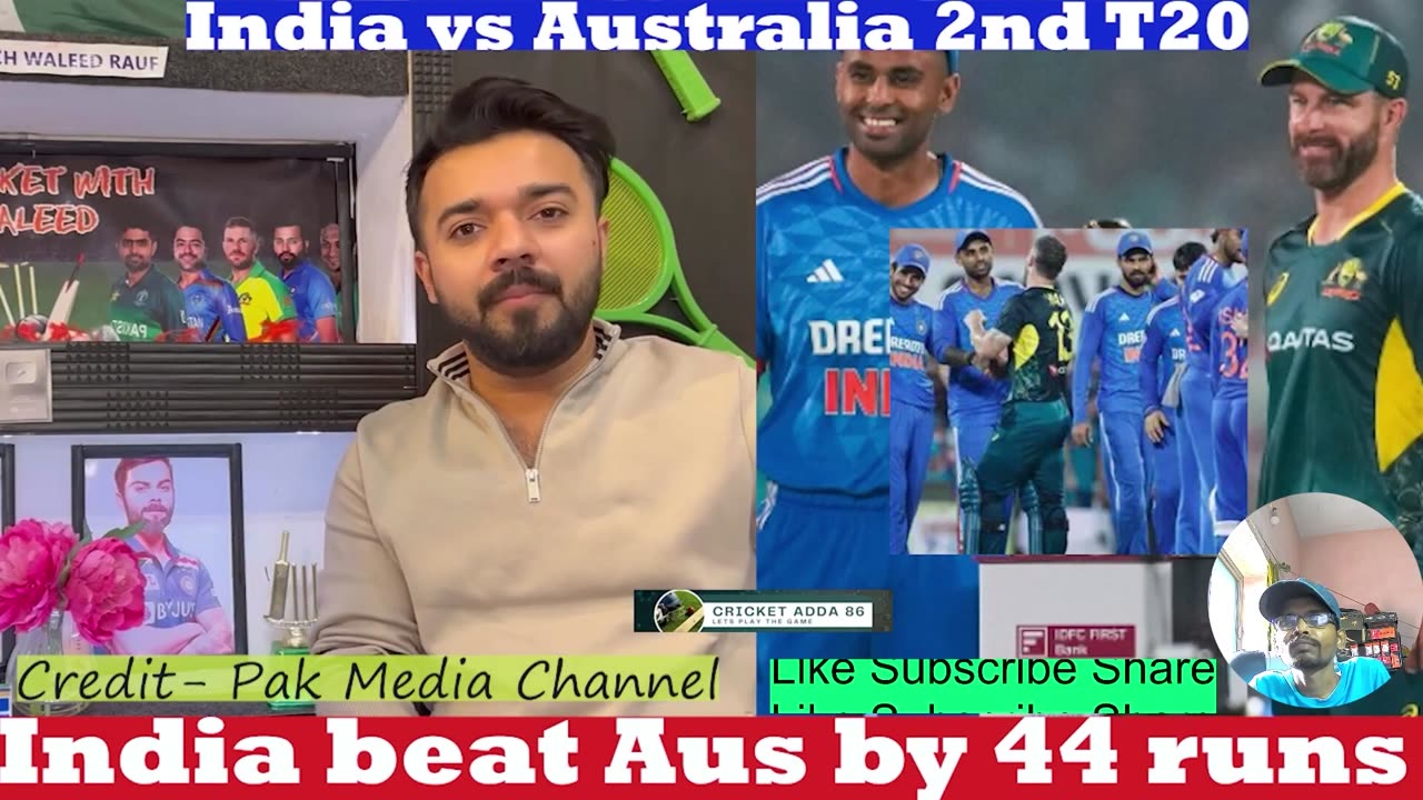 India beat Australia in 2nd T20 match