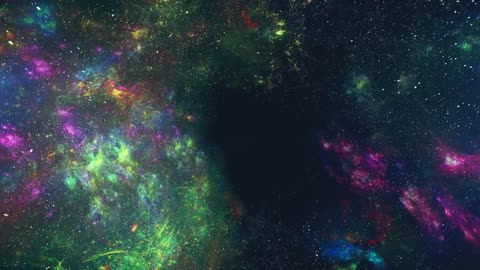 Texture of bright nebulae in the cosmos