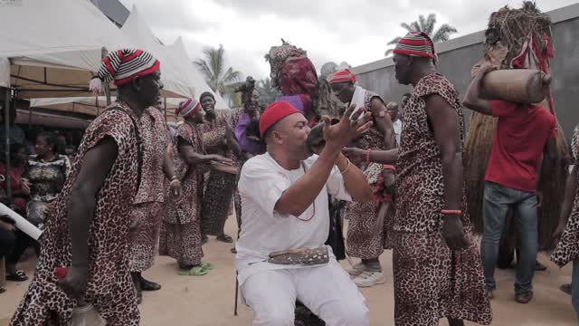 Akatamkpo - An African Masquerade