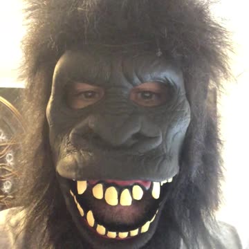 New gorilla mask