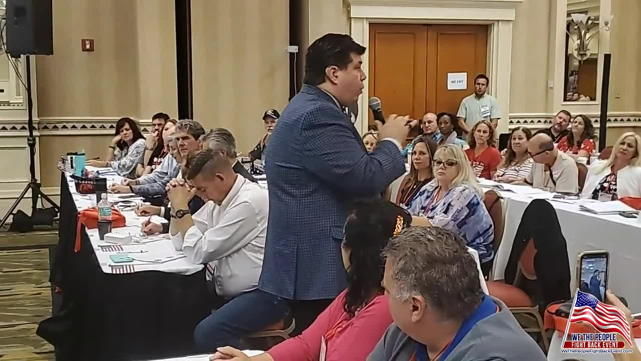 Professor Toto Speaks at the LIVE EVENT in Naples, Fl "Rebuilding The Walls of a Fallen Republic"