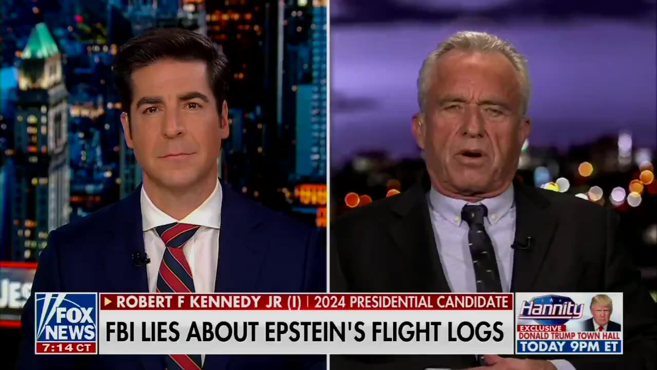 RFK Admits to Flying On Epstein's Plane.... With His Children