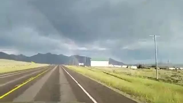 Rainbow at the Rocky Mountians