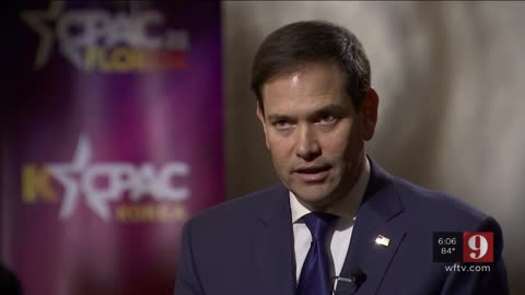 Senator Rubio Joins Eyewitness News in Orlando to Discuss the Latest on Ukraine.