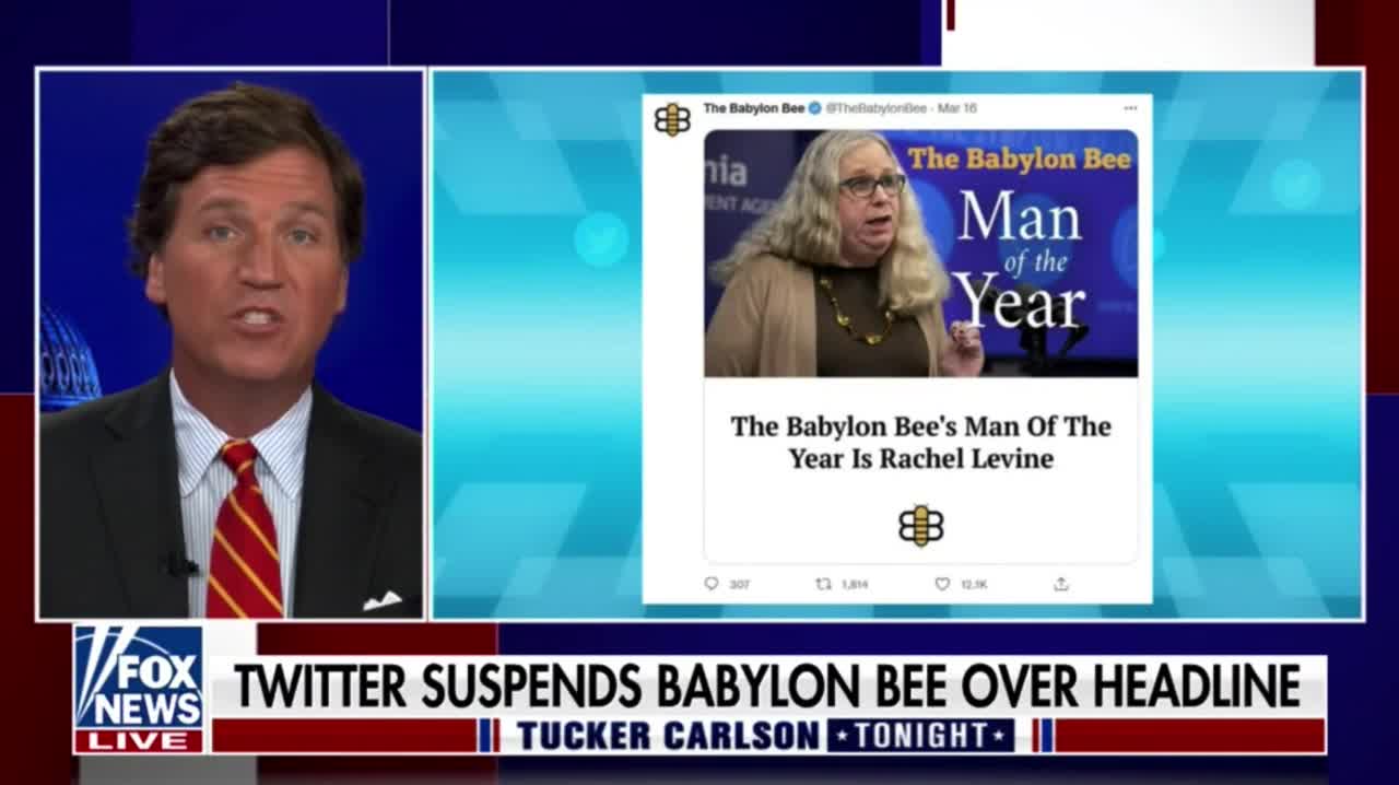 Tucker OBLITERATES Twitter For Their Ridiculous Ban Of The Babylon Bee