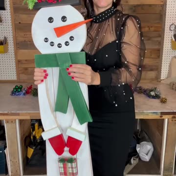 Christmas Countdown of CRAFTS Day 14 The Greatest SNOWMAN ⛄✨ #diy #snowman #christmascrafts