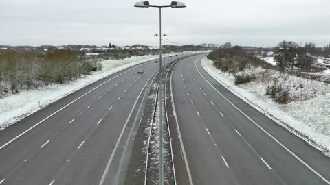 Amazing Two Way Road Cars Passing