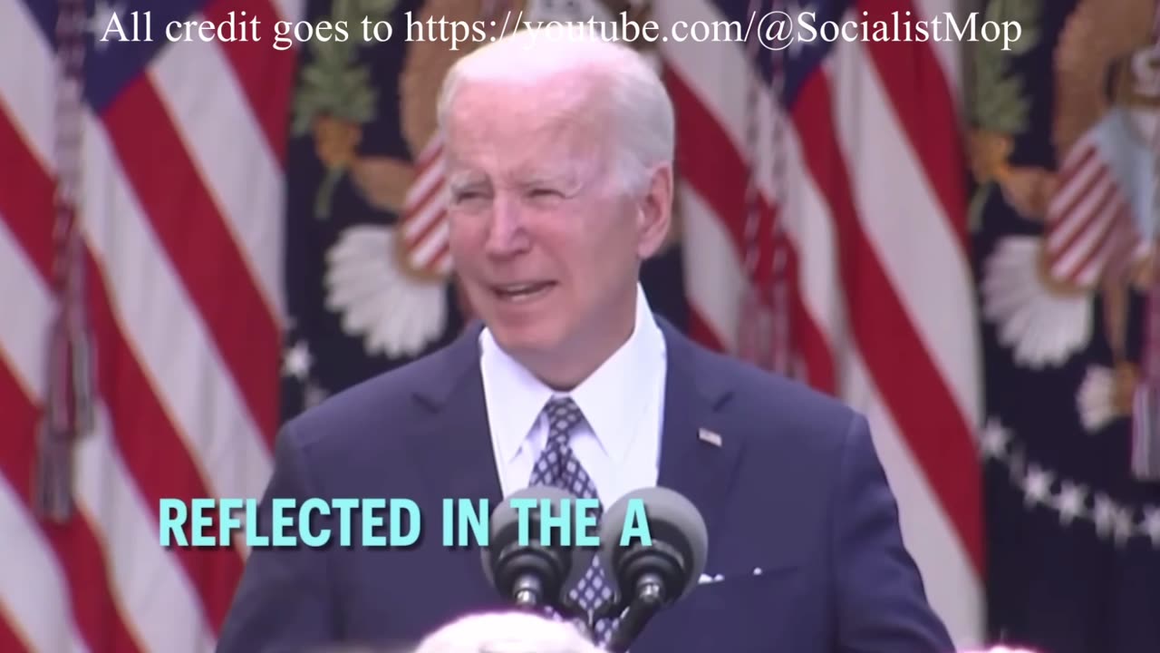 Joe Biden My Mind is going Black now