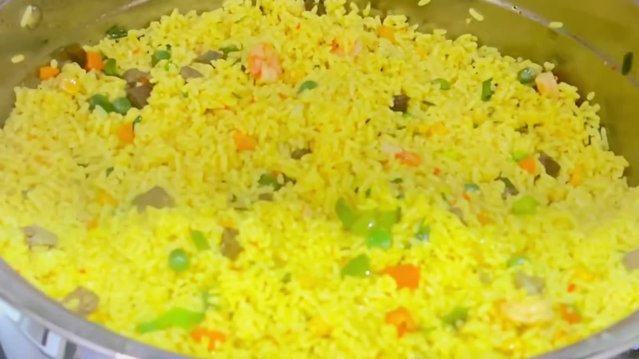 Testy new masala rice making