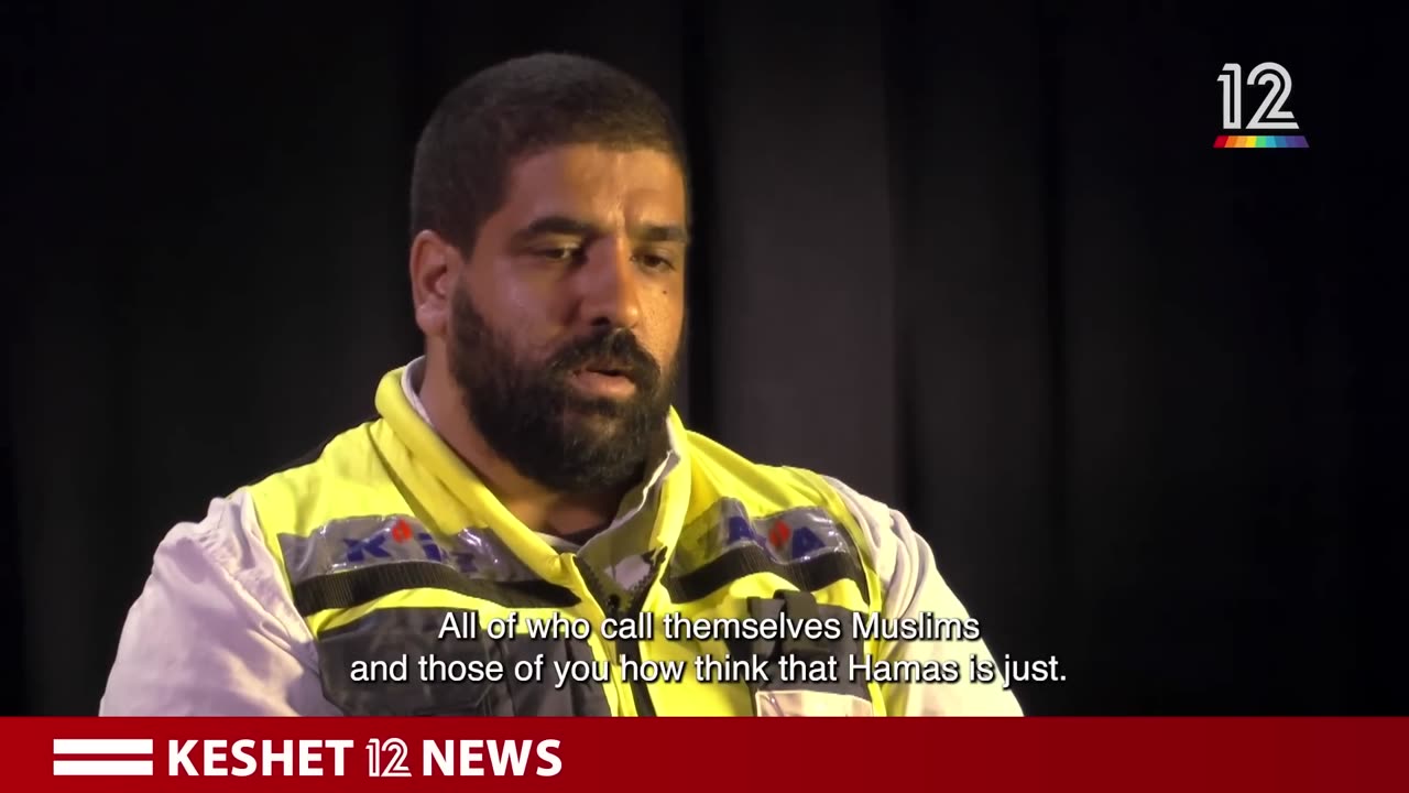 Israeli Arab Muslim first responder describes savagery of Hamas attacks