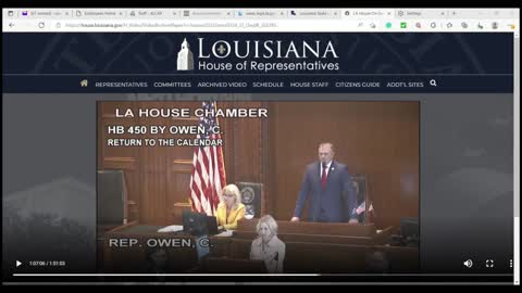 Louisiana House Floor: Birth Certificates for Adopted Persons