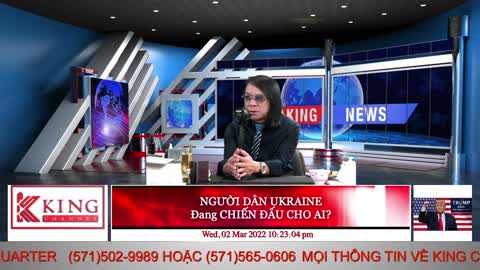 NGƯỜI DÂN UKRAINE Đang CHIẾN ĐẤU CHO AI? - 03/02/2022 - The KING Channel