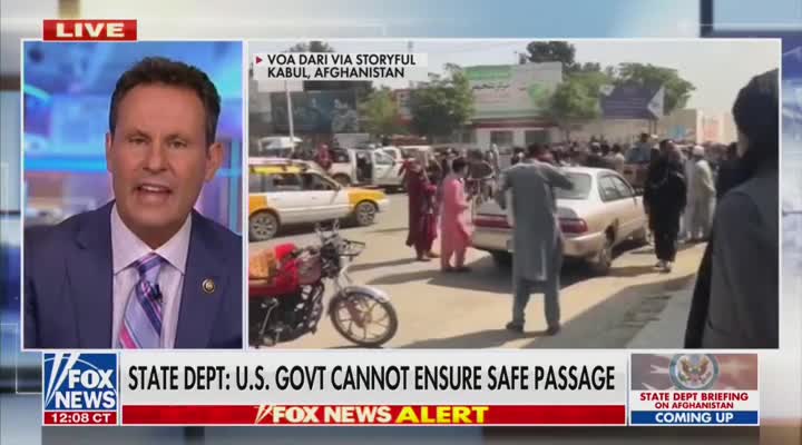 Brian Kilmeade Says Officials Should Track Down 'Gutless' Afghan President Ghani