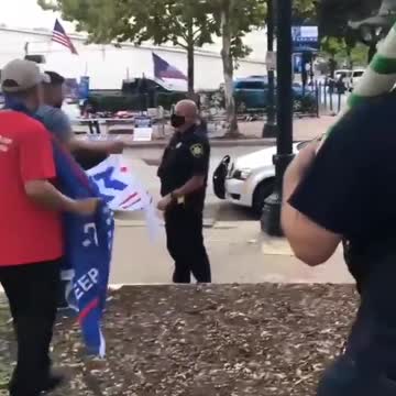 INSTANT KARMA: Biden-supporting Driver Crashes After Spitting on Trump Supporter