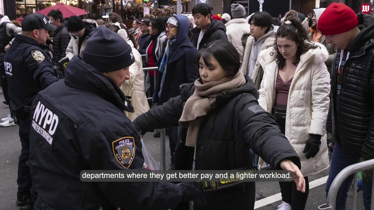 New York City has fewest police officers on street since 1990