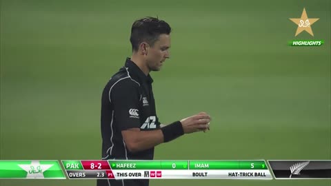 Trent Boult brilliant hat trick against pakistan