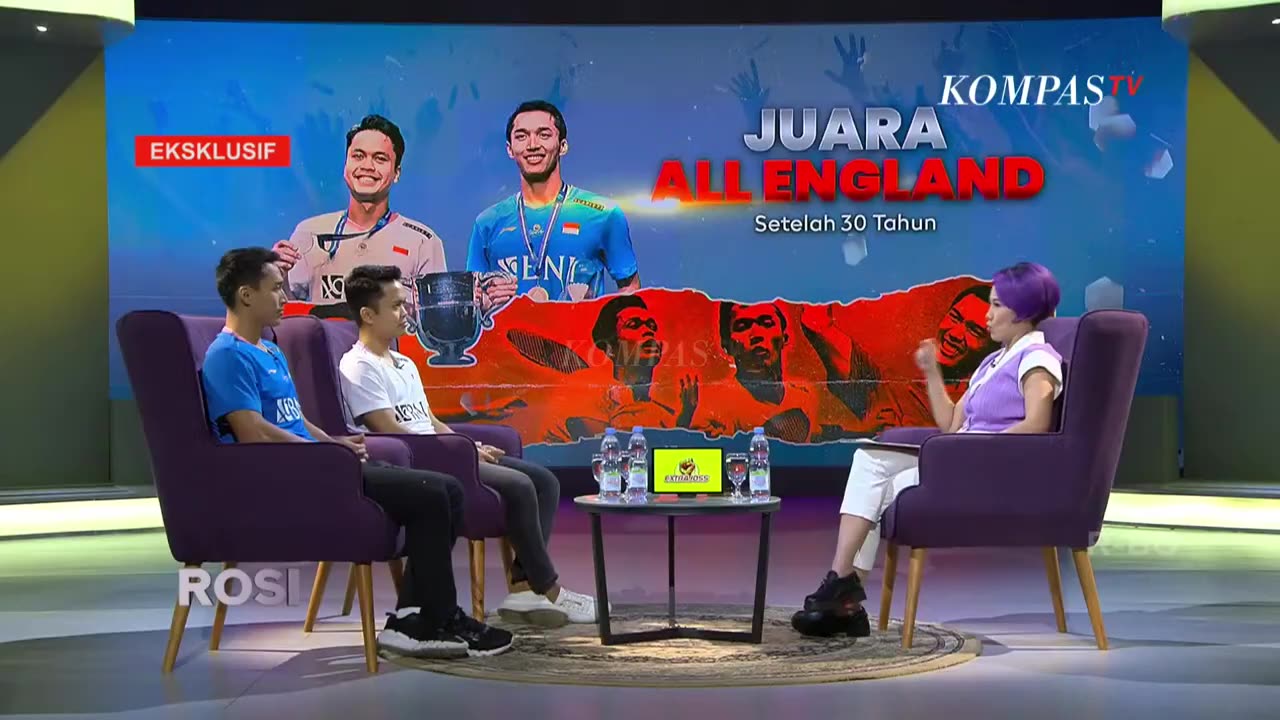 Jojo and Ginting in Final Badminton All England 2024