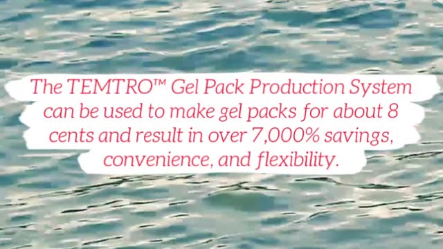 Gel Pack Production System