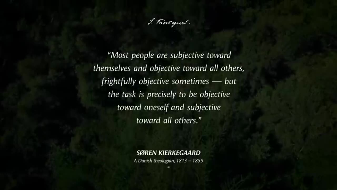 SOREN Kierkegaard's Life Lesson