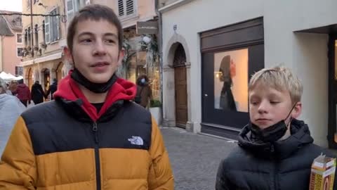 Manifestation Annecy le 18 12 2021