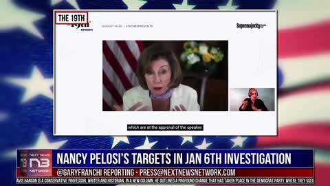 Pelosi's Jan 6th Targets!