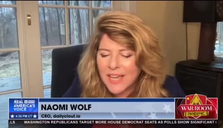 Crimes against Humanity! Naomi Wolf! They committed fraud