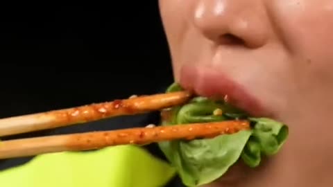 Eating mukbang